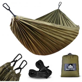 NatureFun Hamaca ultraligera para camping| 300kg de capacidad de carga,