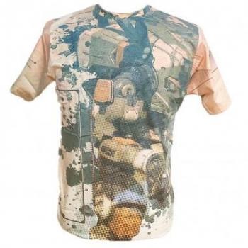 Camiseta Rosa Titanfall 2 BT7274 Talla M