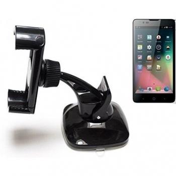 montaje compacto parabrisas / tablero de instrumentos para ZTE Blade L3 Plus, negro | sostenedor soporte tablero de instrumentos - K-S-Trade