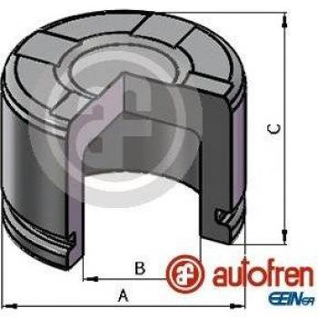 Émbolo de pinza de freno trasero AUTOFREN SEINSA D025662