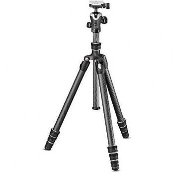 Kit de Trípode Gitzo Traveler Serie 1 GK1545TA, Carbono, 4 Secciones, Compatible con Cámaras Sony Alpha