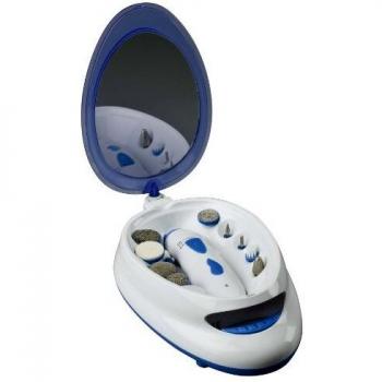 Set de Manicura y Pedicura Medicura con Espejo y Secador de Esmalte M288