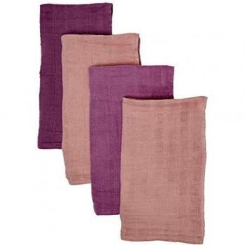 Pippi Pañales de Muselina 4 Unidades Color Malva Pálido