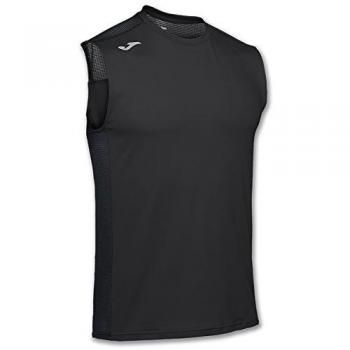 Joma Hybrid Camiseta, Hombres, Negro-100, S