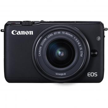 Canon EOS M10 Mirrorless Camera Kit with EF-M 15-45mm Image Stabilization STM Lens Kit