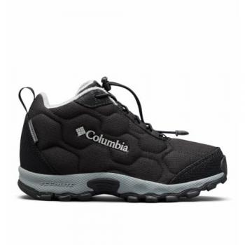 Botas Columbia Firecamp Mid 2 Waterproof negro bebé - 25, bota trekking niño Negro (25), Columbia Botas Infantiles de Nieve con Diseño Unisex, CHILDRENS FIRECAMP MID 2 WP