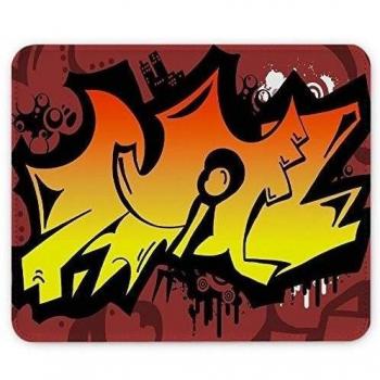 Colección 30, Custom adhesivo para MacBook piel de vinilo mangas de diferentes tamaños, Graffiti 10055, Leather Mouse Mat