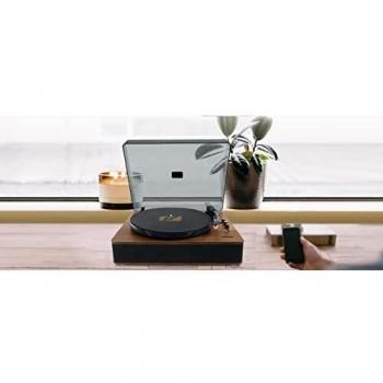 Muse MT-106 BT Tocadiscos Bluetooth Automático con Acabado en Madera Negro