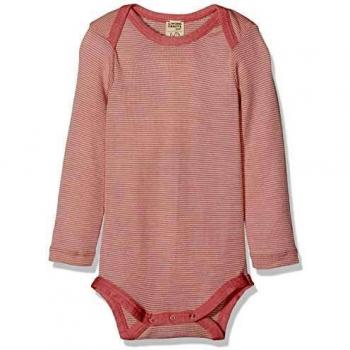 Living Crafts Body de manga larga. Natural/rosa a rayas. 50