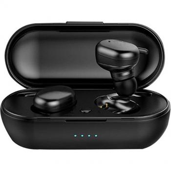 Auriculares TWS Inalámbricos Bluetooth con Cancelación de Ruido, Impermeables, HiFi para Juegos, con Micrófono y Caja de Carga