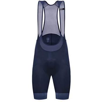 Santini Scatto Mallas Cortas con Tirantes, Hombre, Azul Oscuro, 3XL