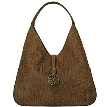 SILVIO TOSSI - Bolso al hombro de Otra Piel para mujer Marrón marrón