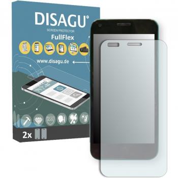 2 Disagu FullFlex protector pantalla para Konka W890 protectores de pantalla