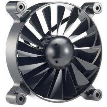 Cooler Master Turbine Master MACH0.8 Ventilador de PC, Carcasa del ordenador, Ventilador, 12 cm, 13.83 dB, 100000 h, Negro