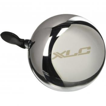 XLC Fahrradglocke Mingun Dd-m09 Durchmesser 83 Mm Material de Bicicleta, Unisex Adulto, Chrom, 8.3 x 8.3 x 8.3 cm