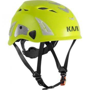Casco de seguridad Kask Superplasma AQ amarillo, EN 397, talla 51-63 cm, ligero (390 g)