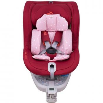 Funda Hipoalergénica de Alta Calidad para Reductor de Silla de Coche Be Cool Nado Jyoko Pink Sparkles