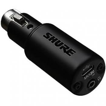 Shure MVX2U MOTIV XLR to USB Adapter