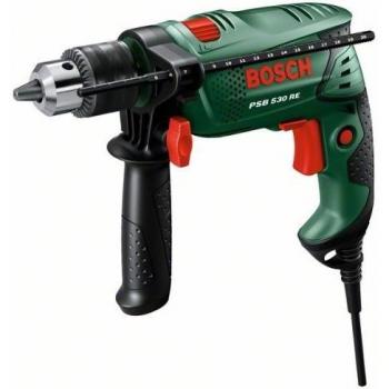 Bosch PSB 530 RE - Taladro percutor, color verde