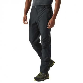 Regatta Men's Highton II Water-Repellent Walking Trousers - Black - Size 40 R