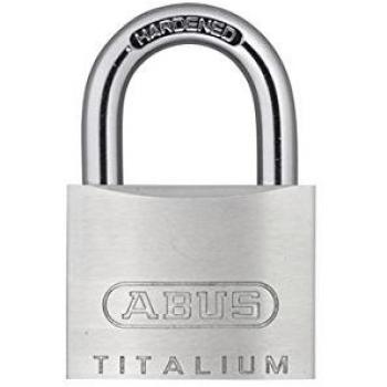 Abus 54TI/30HB30 KA5311 - Candado Titalium de 30mm arco largo llaves iguales