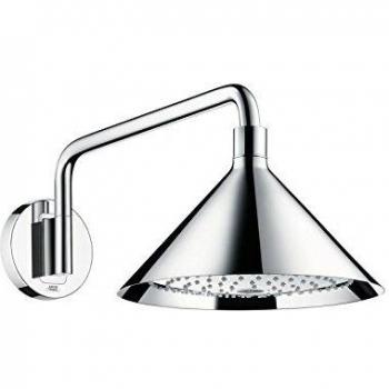 Hansgrohe 26021000 Alcachofa fija para ducha, Cromo, 240mm