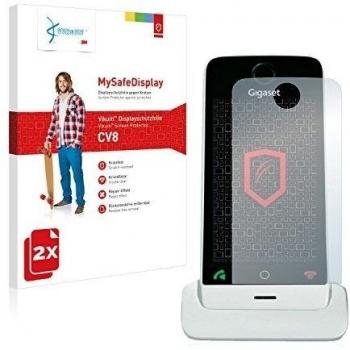 2x Vikuiti MySafeDisplay protector de pantalla CV8 de 3M para Siemens Gigaset SL910A