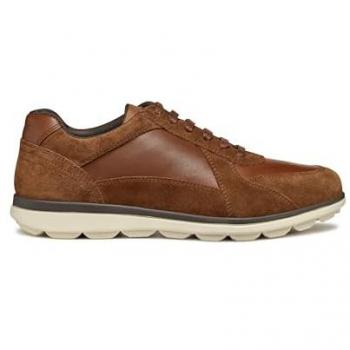 Geox Spherica Men's Sneakers in Cognac