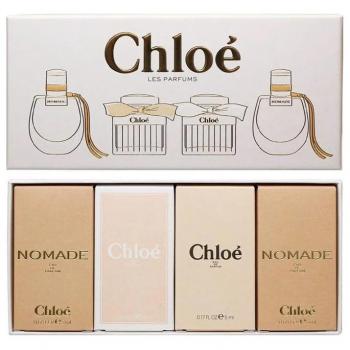 Chloé Miniatures Women's Perfume Gift Set (Chloe Eau De Parfum 5ml, Chloe Eau De Toilette 5ml, Nomade Eau De Parfum 5ml, Nomade Eau De Toilette 5ml)