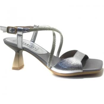 Hispanitas HV243413 Danielle Sandalias Para Mujer De Tacón Color Gris