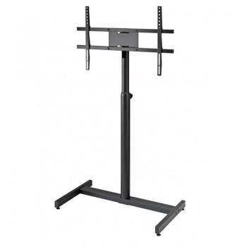 K&M Adjustable Height Black Monitor Stand 41.65-63.30