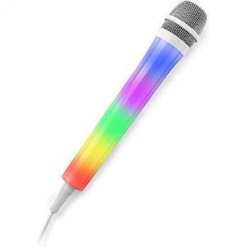 FENTON KMD55W Micrófono Karaoke con Luces RGB