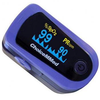 Pulsioxímetro de Dedo Mobiclinic | SpO2 | Onda Pletismográfica | Pantalla OLED | Monitor de Oxígeno Portátil