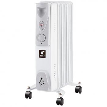 Radiador de Aceite Thulos TH-RAC702 1500W 7 Elementos 3 Niveles de Temperatura con Ruedas
