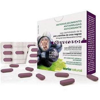 Soria Natural Resverasor Plus Antioxidantes - 28 Cápsulas