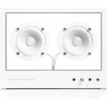 People People Transparent Speaker - Small / White