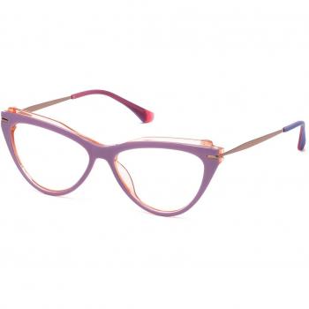 Rojasele ROSE 3 Gafas Recetadas para Hombre Purple con armazones de color púrpura y lentes de prescripción, tamaño 53