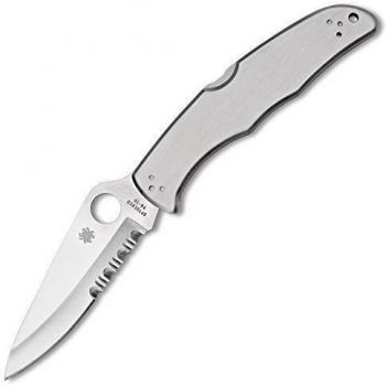Spyderco Endura4 Stainless Steel Plain Edge Folding Knife