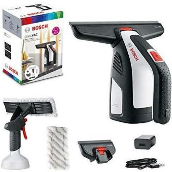 Bosch GlassVAC - Limpiador de cristales a batería con accesorios