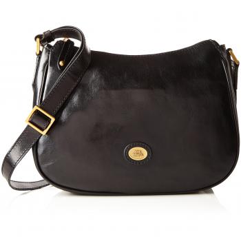 The Bridge Story Donna Shoulder Bag III Leather 30 cm Black