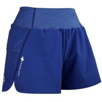 Raidlight Pantalones Cortos Ripstretch Eco Azul 2023, material ripstop elástico y reciclado, diseño ligero y transpirable, cintura ajustable con cordón, bolsillos laterales con cremallera, ideal para running y
