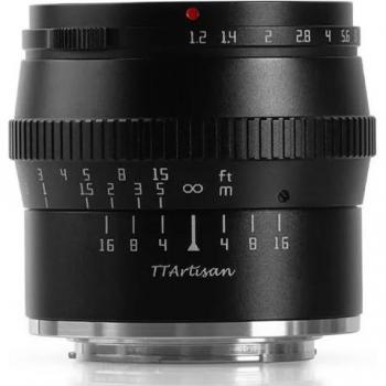 TTArtisan 50mm f1.2 APS-C Lens - Canon M Mount - Black