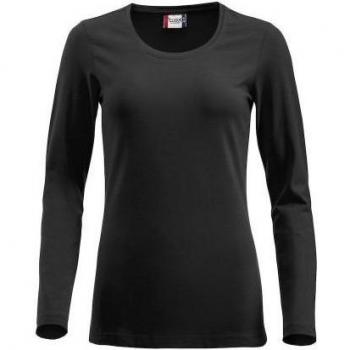 Camiseta de Manga Larga Clique Carolina para Mujer Talla S Color Rojo