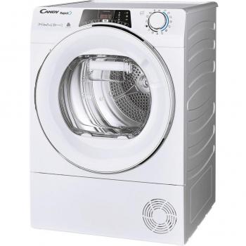 Candy RapidÓ ROE H8A3TCEX-S Secadora de Condensación con Bomba de Calor, Carga Frontal, 8 kg, Clase A+++, Independiente, Conectividad WiFi, Color