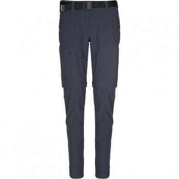 Pantalones de senderismo transformables Maier Sports Inara Slim Zip para mujer, gris, talla 34 (corta)