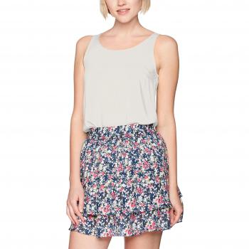 ONLY Onlfirst Tank Top Noos Wvn, Camiseta sin Mangas para Mujer, Blanco