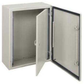 Schneider Electric NSYPIN75 Puerta Interior para Armario, Spacial Mural, Acero Al 700 x An 500, Profundidad regulable