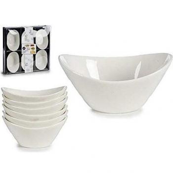BigBuy Home - Juego de Cuencos Porcelana