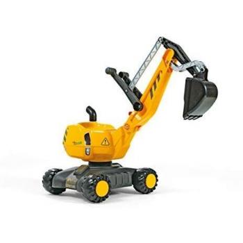 Rolly Toys Excavadora de Plástico Funcional para Niños de 3 a 5 Años - Divertida y Segura, 102 cm, color amarillo