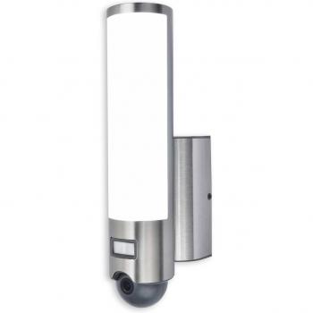 Aplique LED de exterior Elara 18W 1300lm IP44 con cámara, micrófono y sensor de movimiento